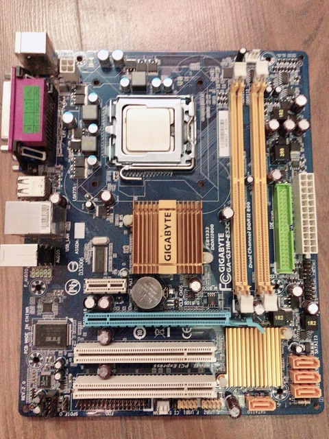 [Mã 1911ELSALE hoàn 7% đơn 300K] Main GiGa G31 sạch đẹp như mới | BigBuy360 - bigbuy360.vn