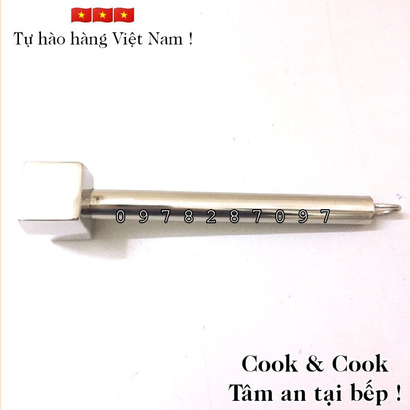 Búa đập thịt inox 304 cao cấp chính hãng Vietcook