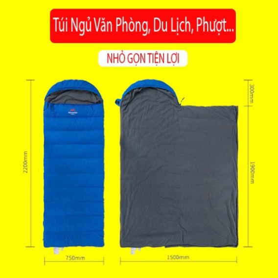 Túi Ngủ Văn Phòng, Du Lịch, Phượt... 3 Lớp Cao Cấp Dành Cho Dân Văn Phòng Thông Minh, Tiện Dụng