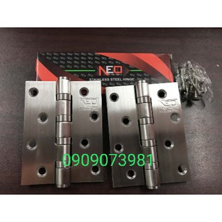 Bản lề lá inox NEO 4x3x3 - 1T dày 3mm hàng loại I