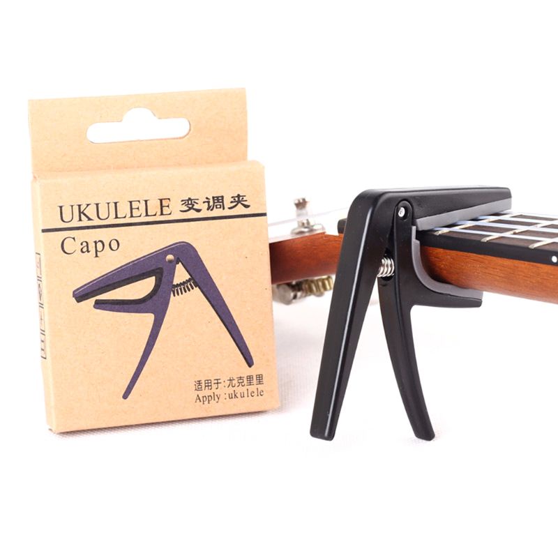 Kẹp capo 4 dây chuyên nghiệp thay đổi nhanh sử dụng cho đàn ukulele/ guitar