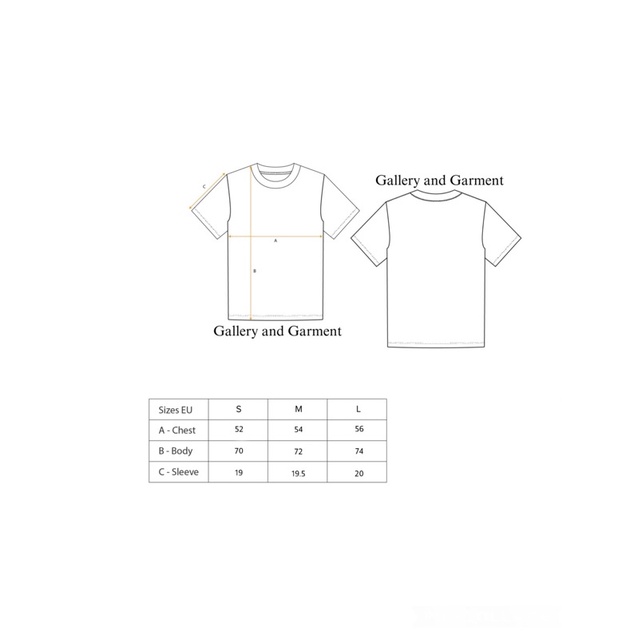 Áo thun oversized LOVE & F⭐️CK / GALLERY AND GARMENT