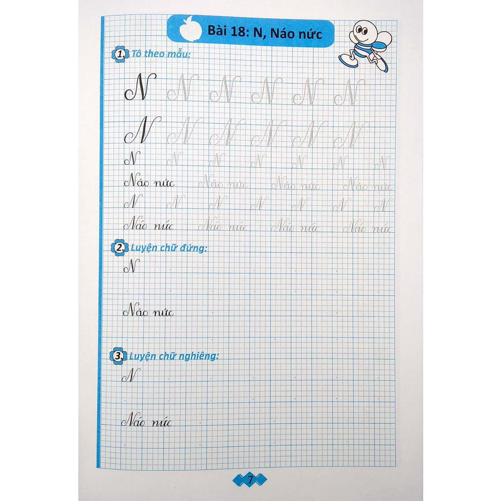 Sách Luyện Viết Chữ Đẹp Lớp 1 - Tập 2