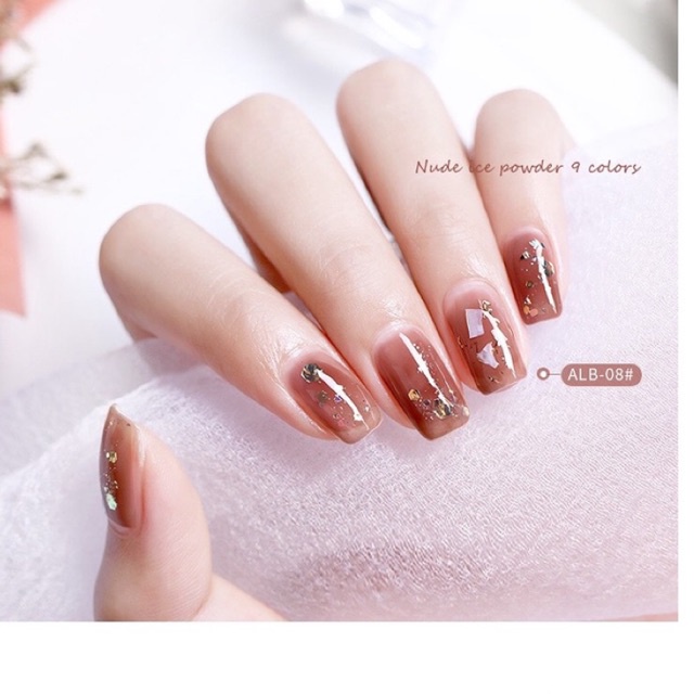 Sơn gel thach AS set 9 chai mã ALB hàng chuẩn dung tích 15ml