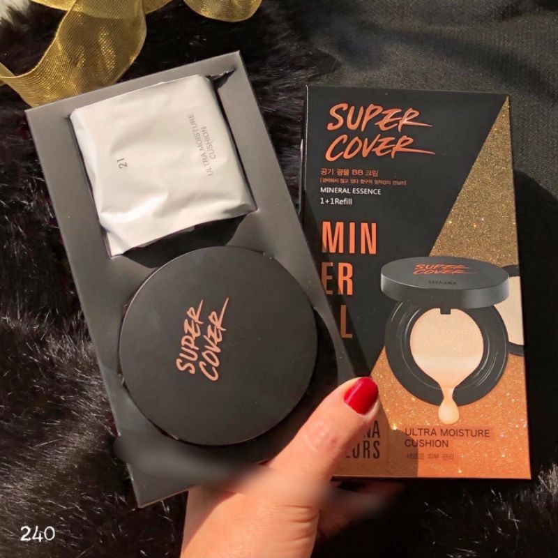 Cushion phấn nước Super Cover 𝐒𝐢𝐯𝐚𝐧𝐧𝐚
