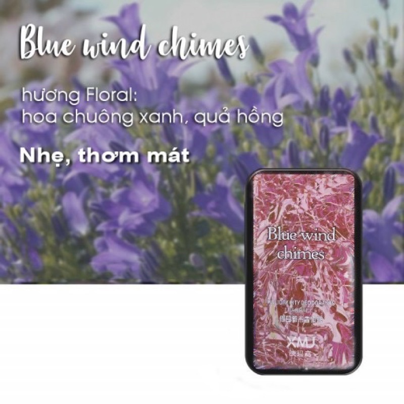 Nước hoa sáp khô bỏ túi tiện lợi hương nhẹ,thơm mát mới Blue wind chimes | BigBuy360 - bigbuy360.vn