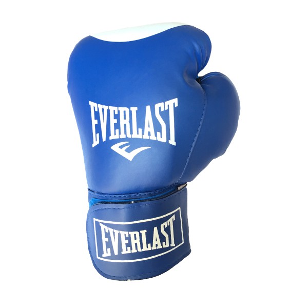 Găng đấm boxing Everlast 12oz (xanh), dụng cụ thể thao binhansport