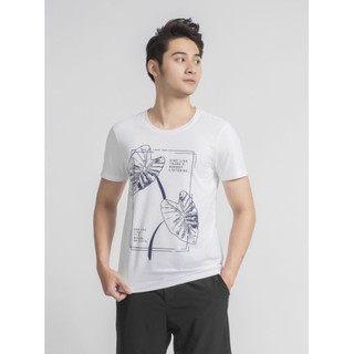 Áo phông nam không cổ aristino ats015s9 slim tag 285k