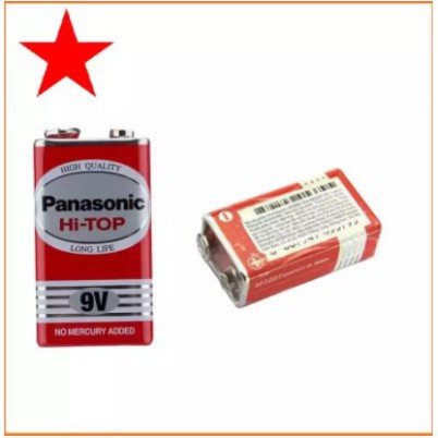 ⛔ Pin 9v panasonic , Lifeng pin vuông 9v dùng cho máy thử kim cương , bút thử đá quy , mic và phụ kiện điện tử.