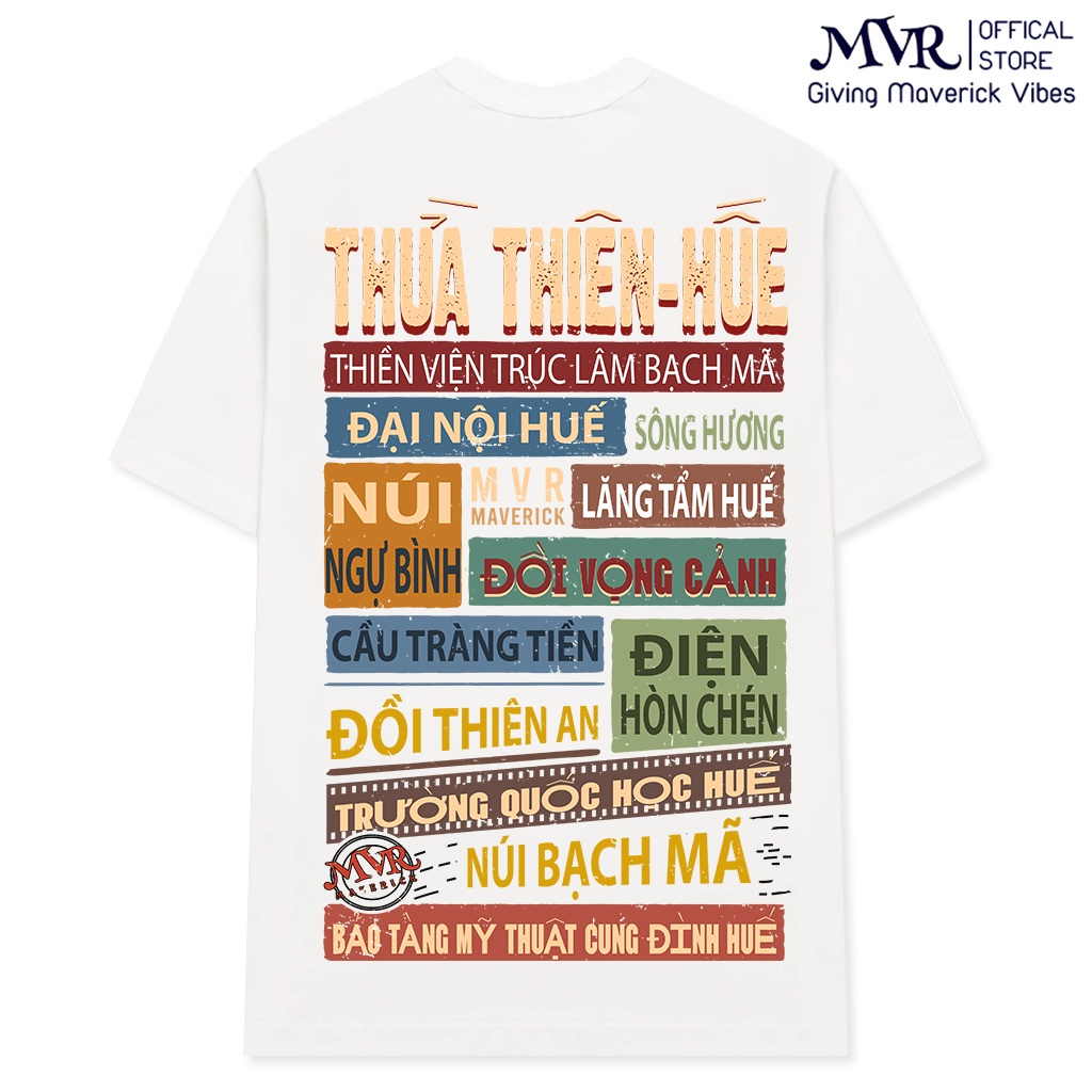 ÁO THUN Thừa Thiên Huế under form unisex rộng tay dài lỡ ao cặp gia đình genZ phông cotton fact localbrand MVR