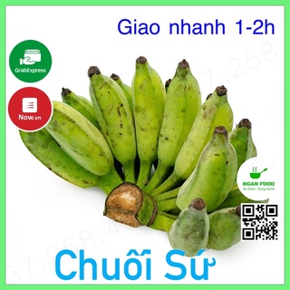 Chuối Sứ Mới Về,Rau Củ Quả Trái Cây Tươi Giao Hàng Nhanh 1-2h (HCM)