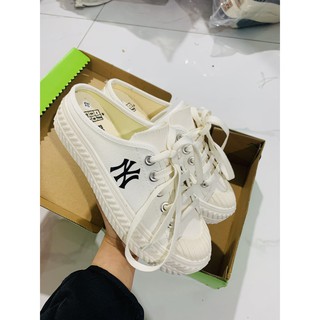 Sục Thể Thao Độn Đế Đen Trắng ( Ảnh Thật ) Giầy