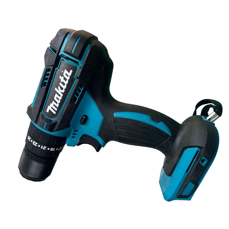 Máy Khoan Pin Khoan 21V Makita HP457E Đầu Kẹp 13mm Kim Loại,Động Cơ 775
