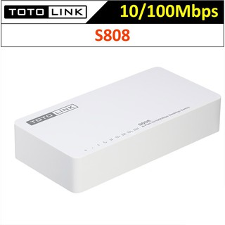 Switch TOTOLINK 8 port S808 5 port S505 100Mbps - Hàng Chính Hãng