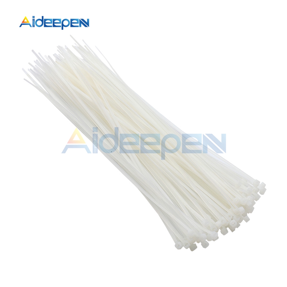 100pcs/bag 200mm Self-locking Nylon Cable Ties 8inch 12 color Plastic Zip Tie Wire Binding Wrap Straps Fasten Cable | BigBuy360 - bigbuy360.vn