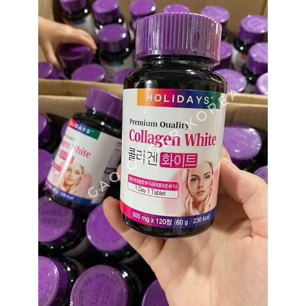 Viên Collagen white holiday 120v