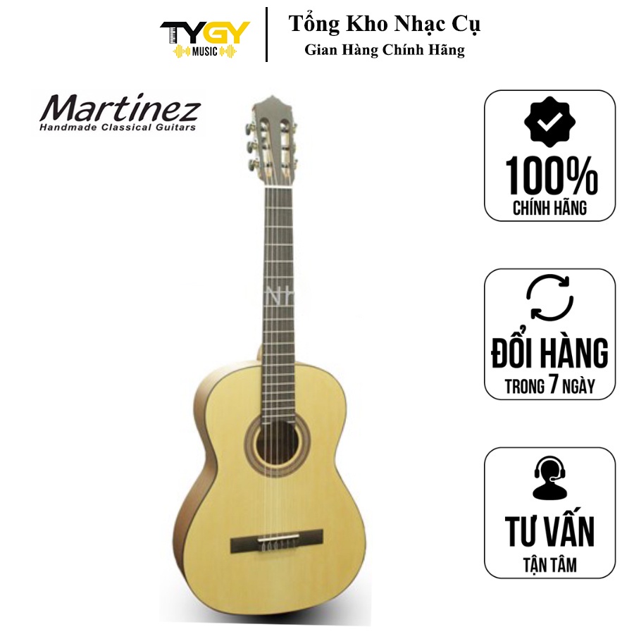 Đàn Guitar Classic Martinez Toledo MC-18 - Tặng Kèm Bao Đàn ,Capo,Pick