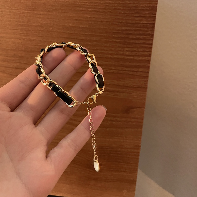 Vòng Tay Dây Bện Đơn Giản Thời Trang Retro Mới