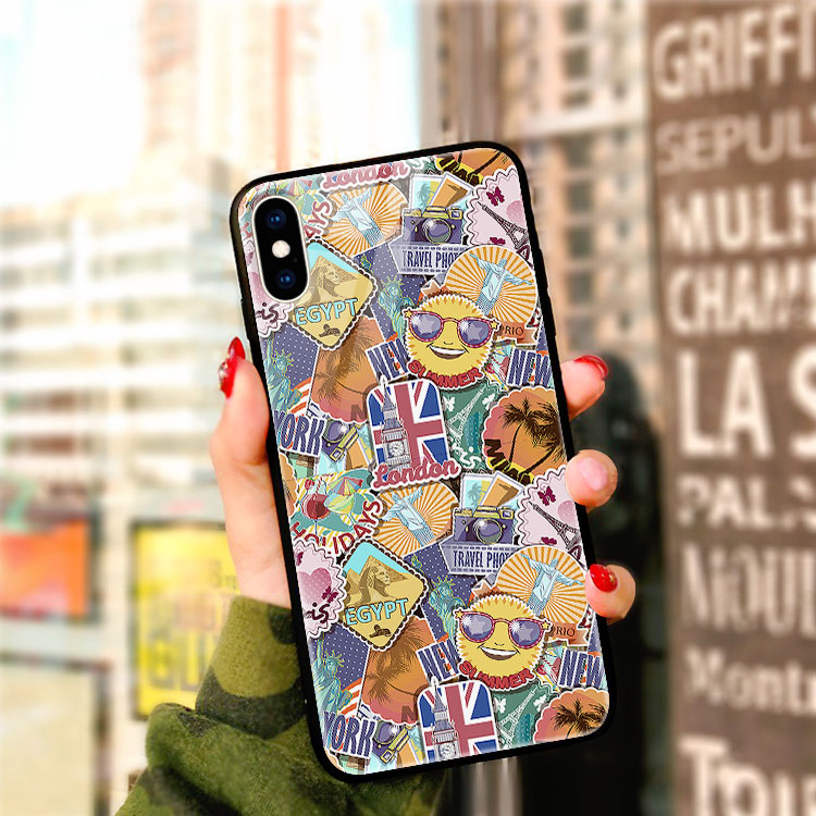 Ốp Nhựa Iphone 5C In Hình Pattern - Hoạ Tiết Đẹp CASESPOT Cho Iphone 11 12 Pro Max 6 6S 7 8 Plus X Xs Max Xr 12Mini