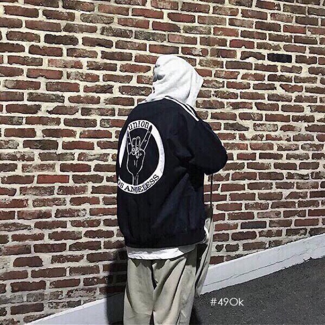 Áo khoác dù in bàn tay (có size lớn 75kg xuống mặc) | BigBuy360 - bigbuy360.vn