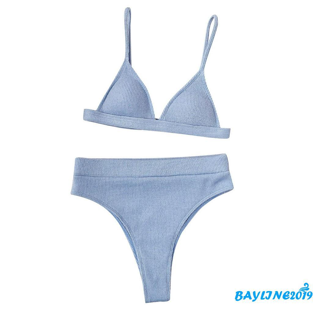 Set Đồ Tắm 2 Mảnh Quyến Rũ Dành Cho Nữ