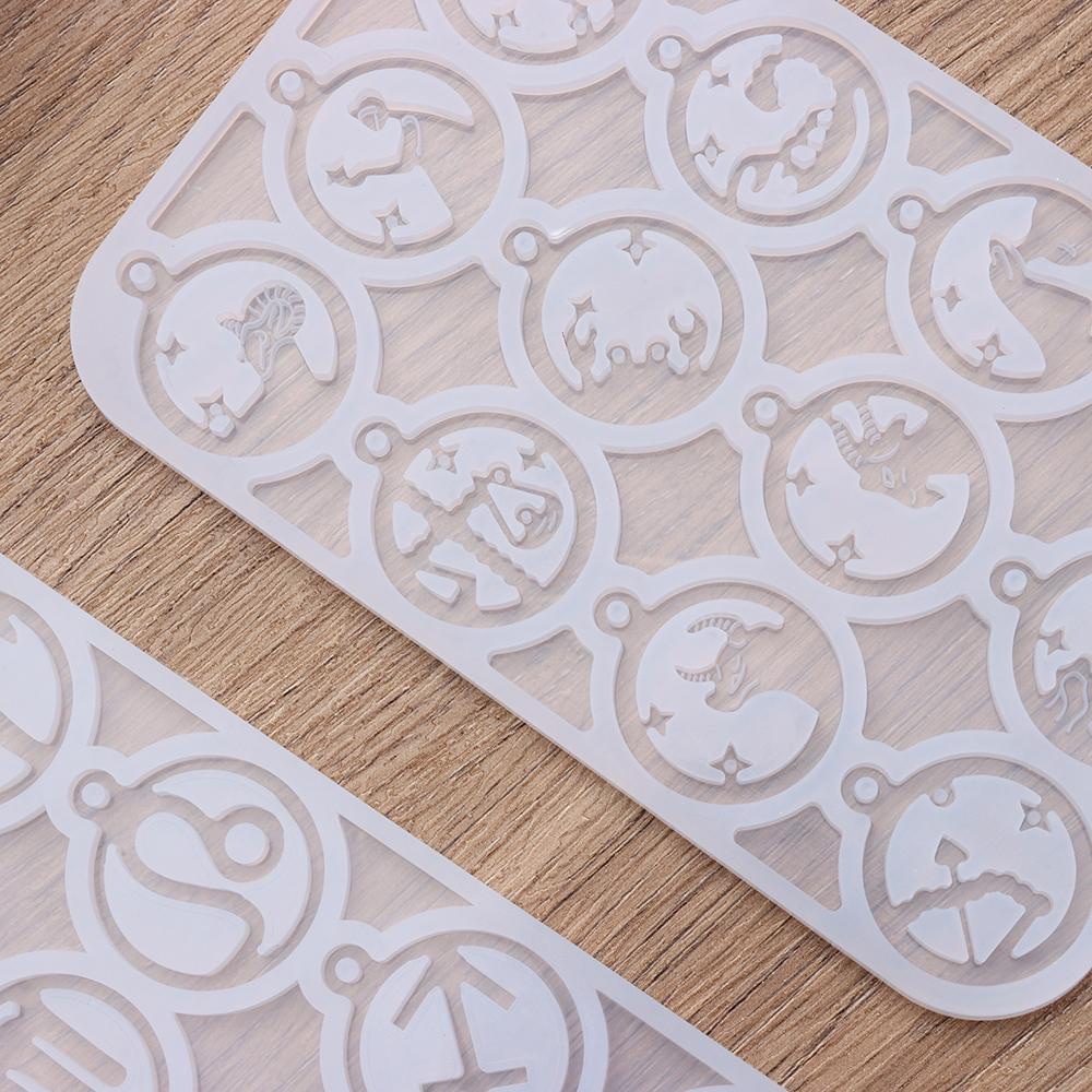 Khuôn Silicone Làm Mặt Vòng cổ Bằng Resin