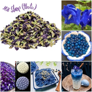 (100gr) Hoa Đậu Biếc khô - Ai cũng biết có tác dụng như thần dượ-c giúp làm đẹp - Giảm cân