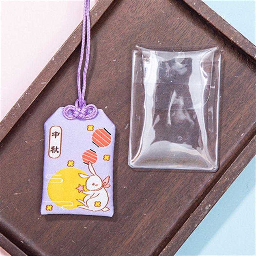 FORBETTER Omamori Túi Trong Suốt Cầu Nguyện Mang Lại May Mắn Trung Quốc