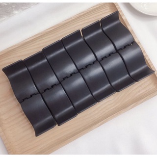 Sỉ 12 kẹp càng cua nhám đen 3 răng ,5 răng