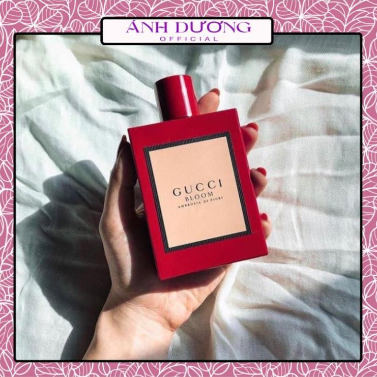 Nước hoa nữ Gucci Bloom đỏ 100ml - Gucci Bloom đỏ Mùi Thơm Tiểu Thư, Quyến rũ, Dầu Thơm Nữ Giá Rẻ - Fidi Beauty