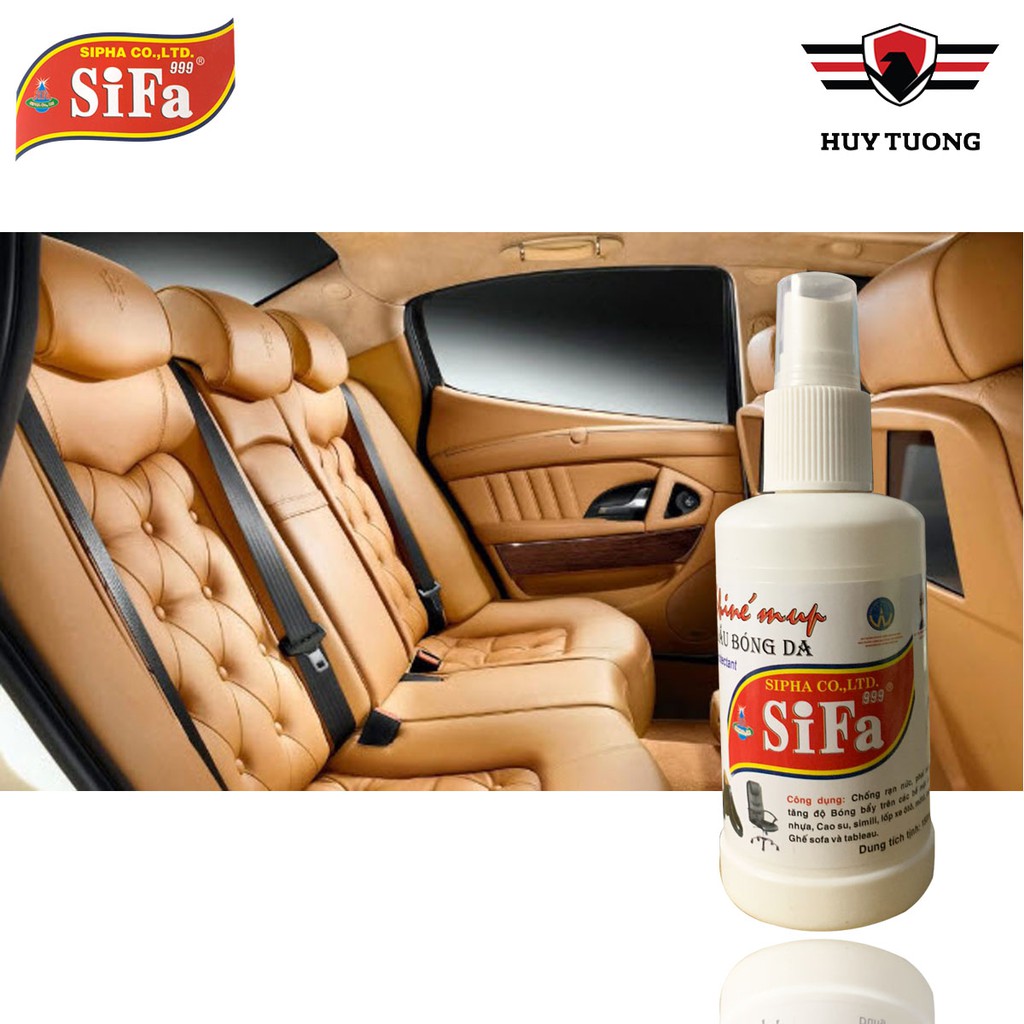 Dầu bóng da đa năng Sifa xe ô tô, mô tô và bàn ghế Sofa các bề mặt da ( 150ml / 473ml ) cao cấp