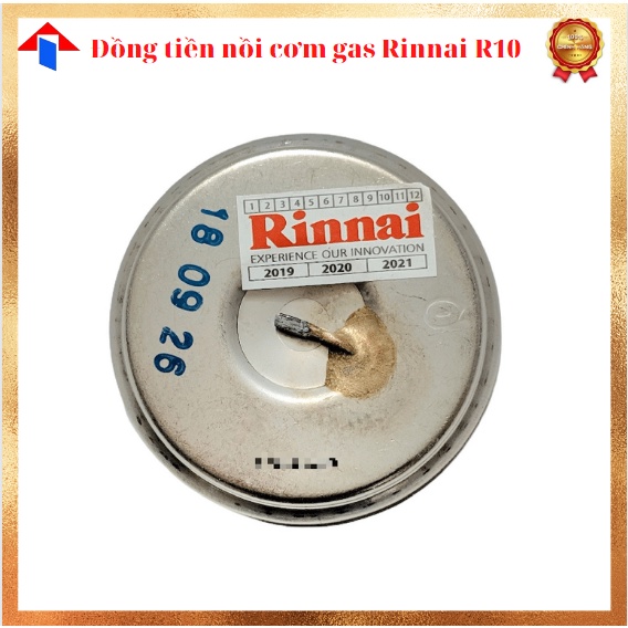 [Hàng chính hãng]Đồng tiền nồi cơm ga Rinnai R10
