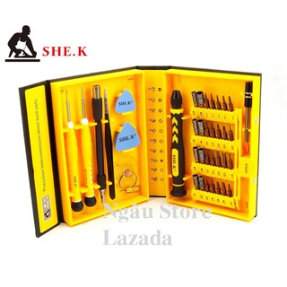 Bộ dụng cụ đồ nghề sửa chữa tháo lắp điện thoại laptop SHE.K