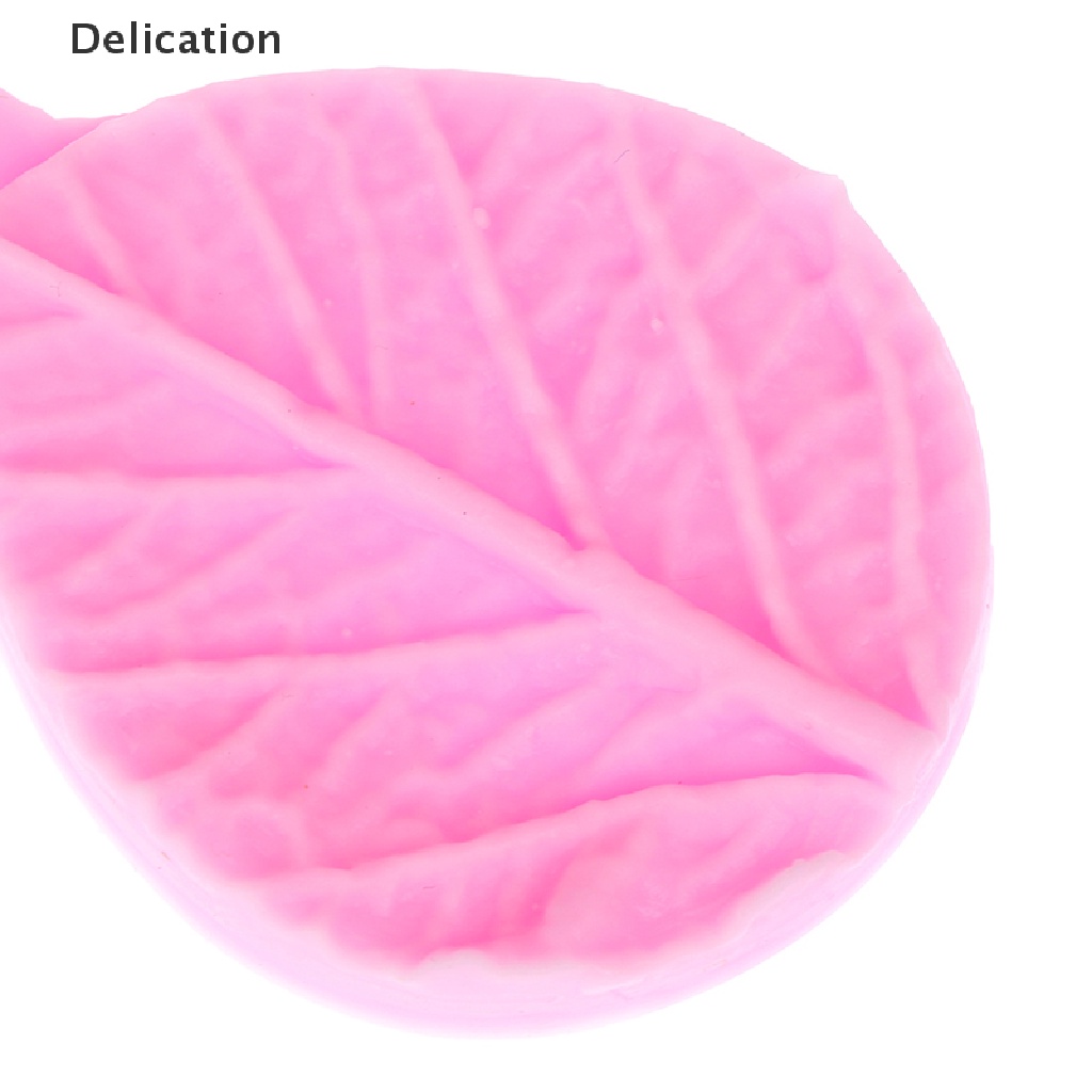 Khuôn silicone làm bánh hình chiếc lá độc đáo