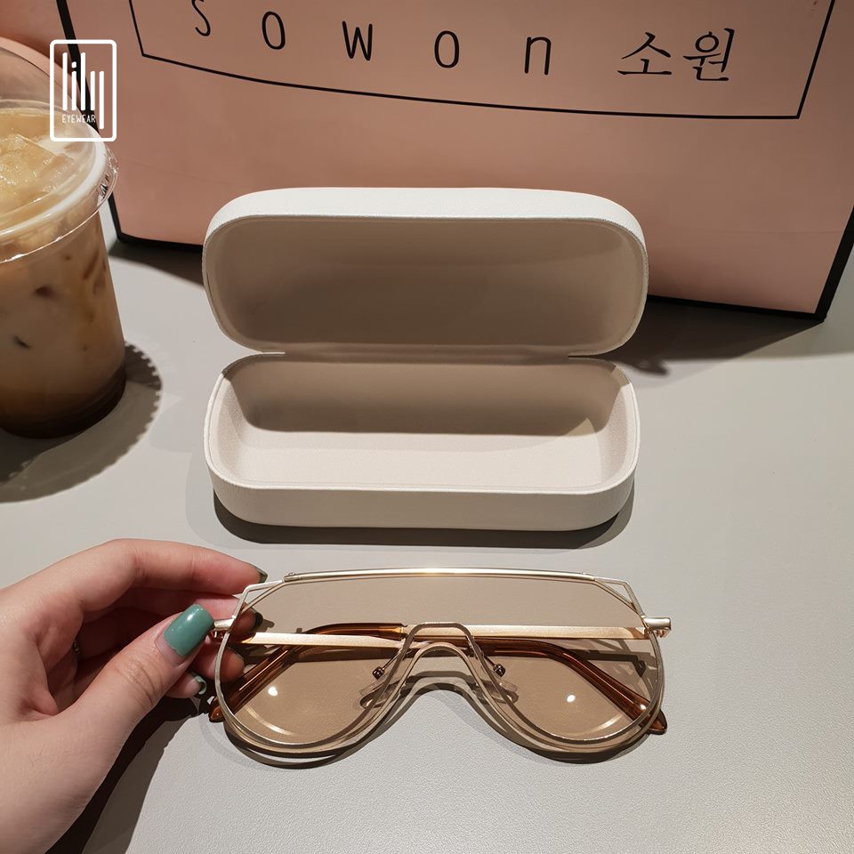 Kính mát nữ thời trang phá cách ulzzang Nam Nữ Afix 028 Lilyeyewear nhiều màu