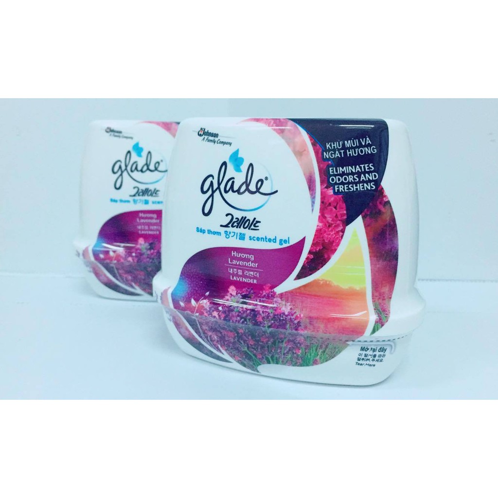 Sáp thơm Glade 180g cao cấp, hương tự nhiên, thơm, an toàn sức khỏe