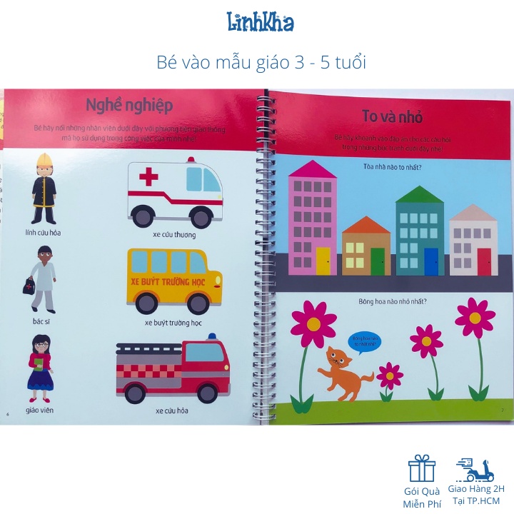 Sách - Bộ Sách Tự Xoá Thông Minh -Tặng Kèm 1 Bút Lông - Nhiều Chủ Đề