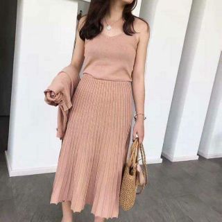 Set váy len kèm áo len khoác nhẹ