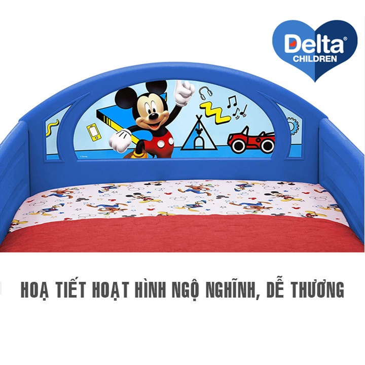 Giường Ngủ Cho Bé 2023, Giường Trẻ Em Tiện Dụng, màu sắc hoạ tiết dễ thương, kèm đệm!