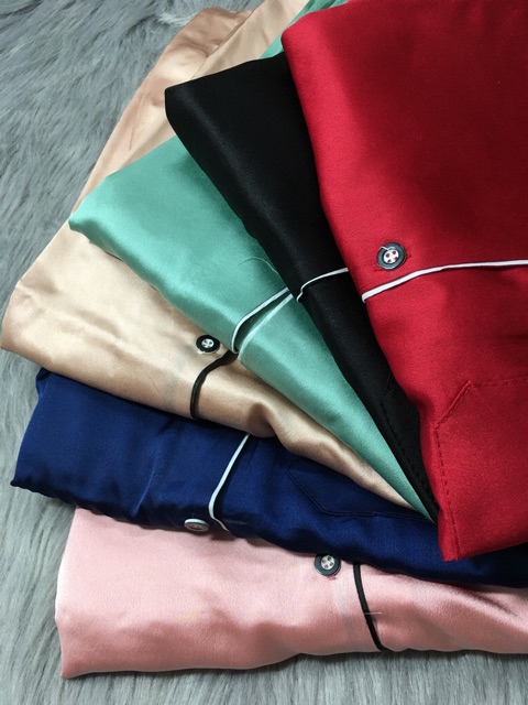 [Mã WARN30 hoàn 15% xu đơn 150k] Bộ Pizama áo cộc quần dài ❤️ Evancy 772❤️ Vải phi bóng cao cấp - lên dáng cực xinh | BigBuy360 - bigbuy360.vn