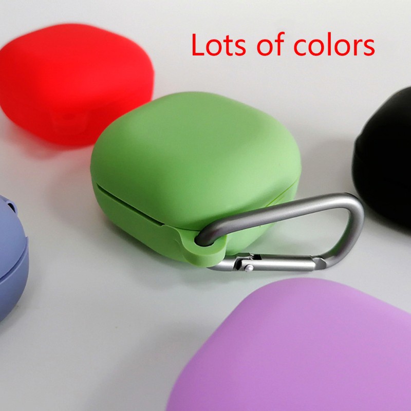 Ốp Bảo Vệ Tai Nghe Bằng Silicon Màu Trơn Dành Cho Galaxy-Buds Live