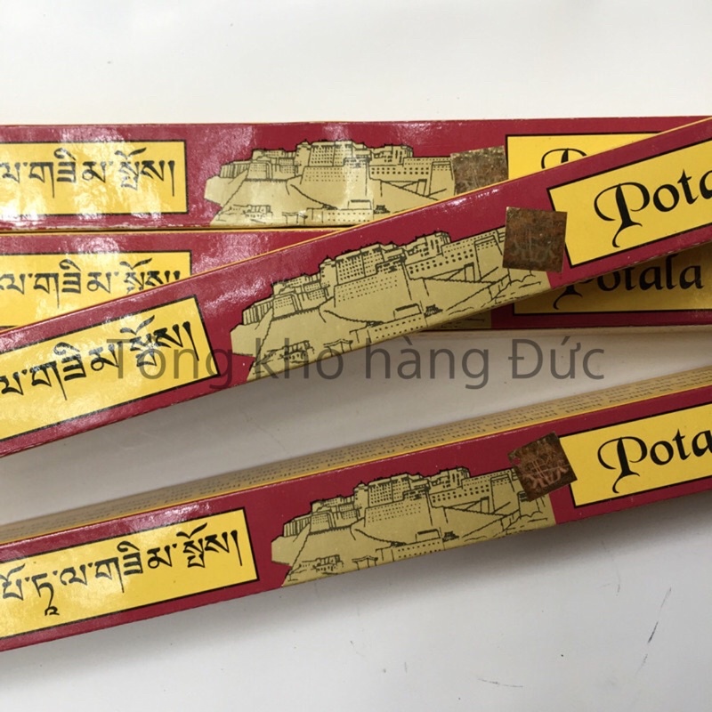 |Loại Dài| Hương Potala/ Nhang Potala Nepal Tây Tạng thủ công Dài 27cm