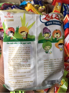 Kẹo thạch zòn zai gói 400g