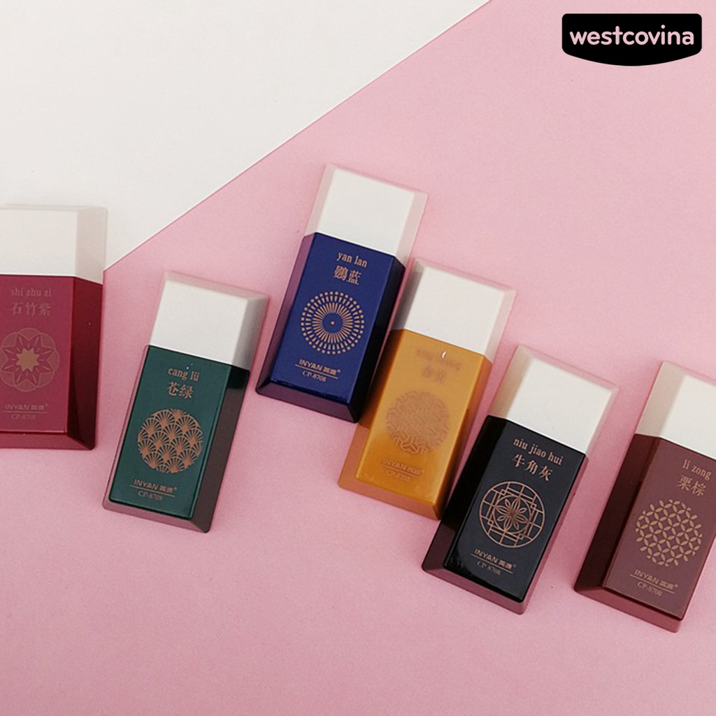 [Hot]✍Bộ 6 Cuộn Băng Keo Trơn Mịn Mini Cho Văn Phòng