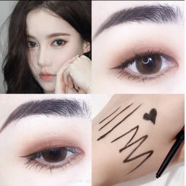 Chì Kẻ Mắt Dạng Gel Lâu Trôi, Chống Lem - Waterproof &amp; Smudgeproof Eyeliner