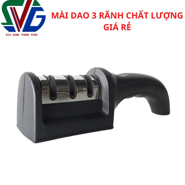 Dụng cụ mài dao 3 rãnh GIÁ RẺ  - Tiện lợi cho sử dụng gia đình