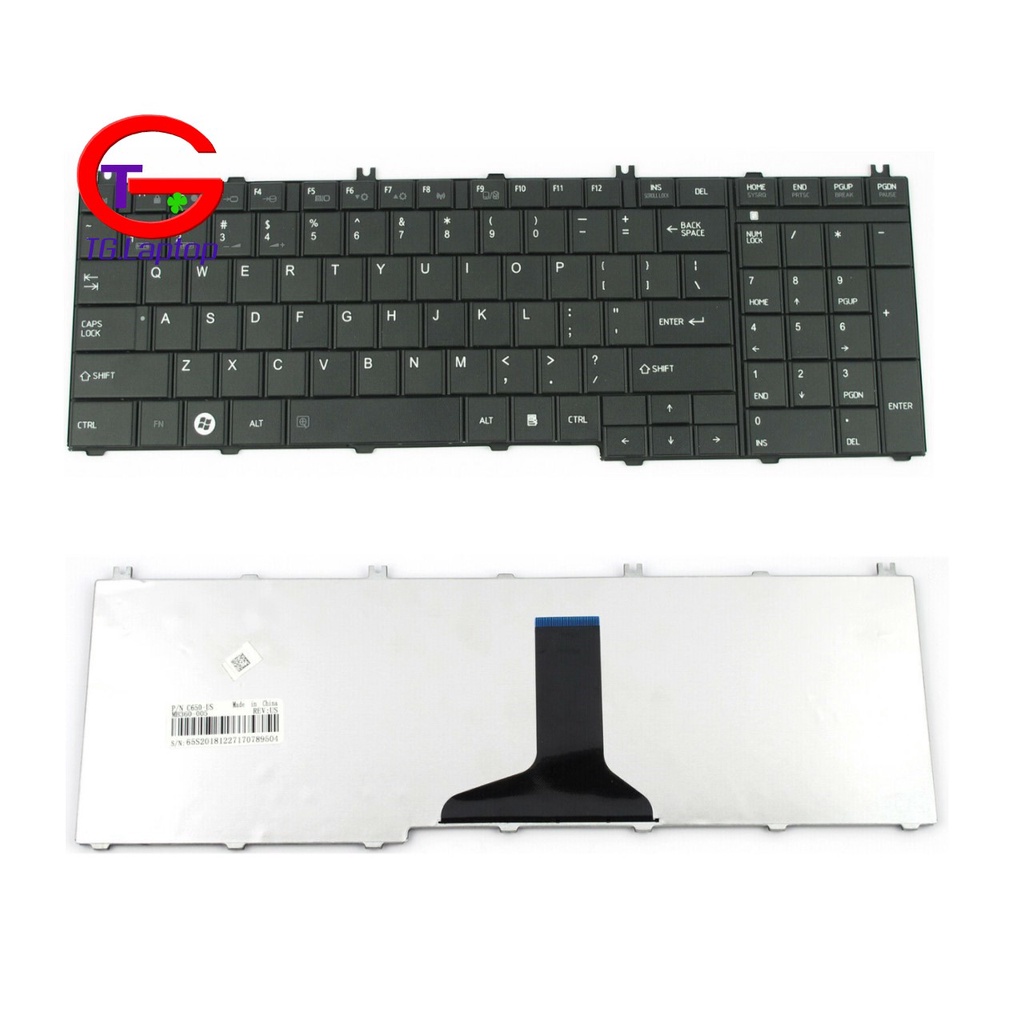 Bàn Phím Laptop Toshiba L650, L655, L670, L675, C655D, C650, C655 , C660 , C660D , C665, Keyboard laptop