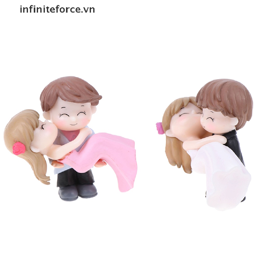 1 Bộ Mô Hình Cặp Đôi Mini Trang Trí Tiểu Cảnh DIY
