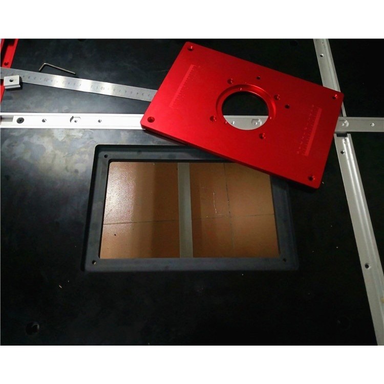 Mặt bàn máy phay đỏ cốt 12,7mm -( Bảo hành 1 đổi 1 )