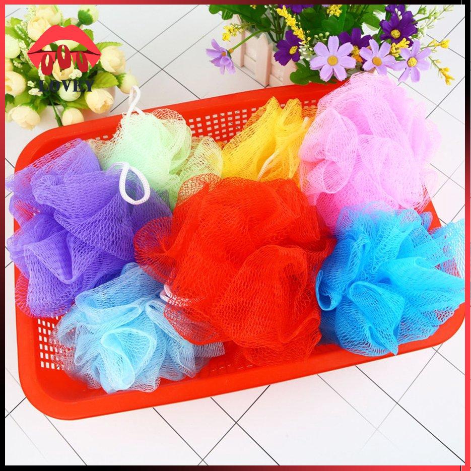 [Hàng mới về] Bông Tắm Tạo Bọt Vệ Sinh Làm Sạch Cơ Thể Tiện Lợi